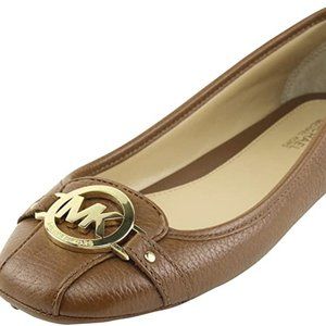 Michael Kors Fulton Moc Flats, Luggage, 8M